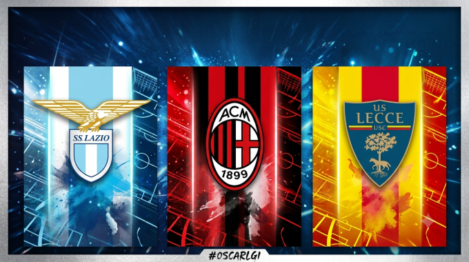 Lazio-Milan.Lecce OSCAR LGI Attaccante
